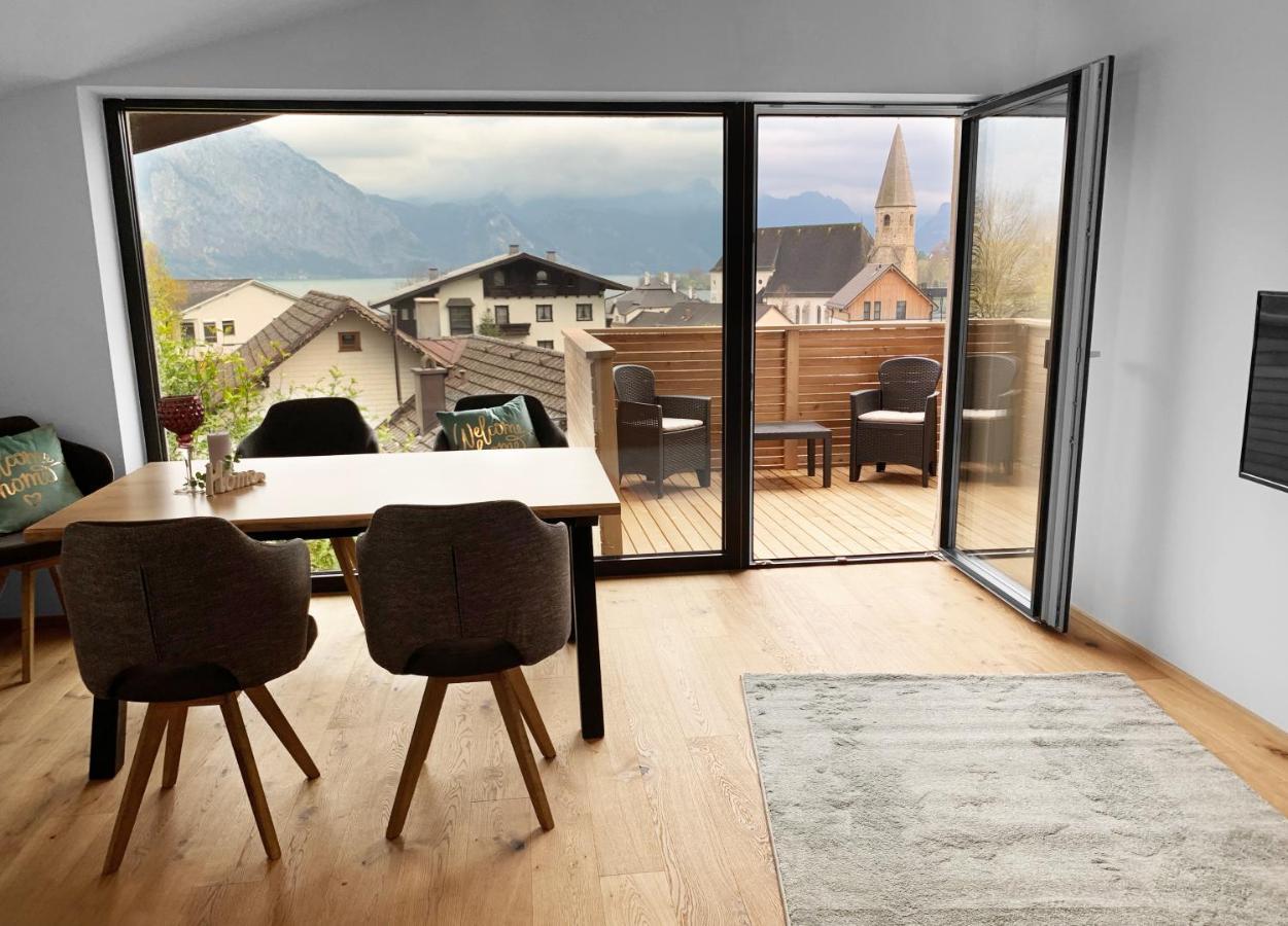 Traum Panorama Apartment Mit Berg & Seeblick Альтмюнстер Экстерьер фото